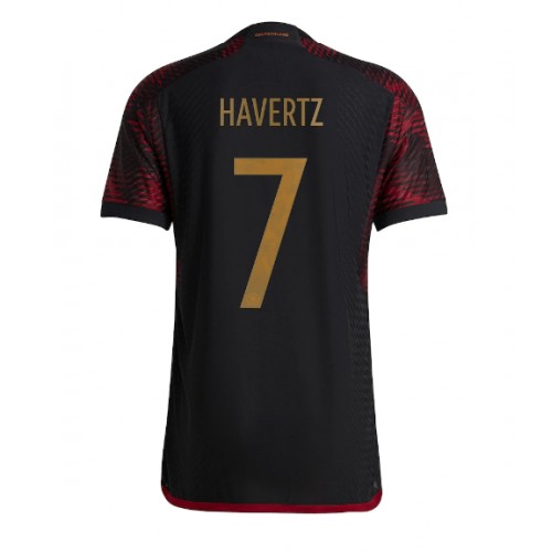 Germany Kai Havertz #7 Replica Away Stadium Shirt World Cup 2022 Short Sleeve